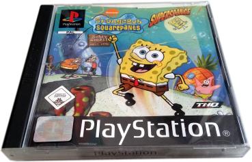 SPONGEBOB SQUAREPANTS - SUPERSPONGE -PS1